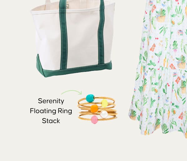 Serenity Floating Ring Stack