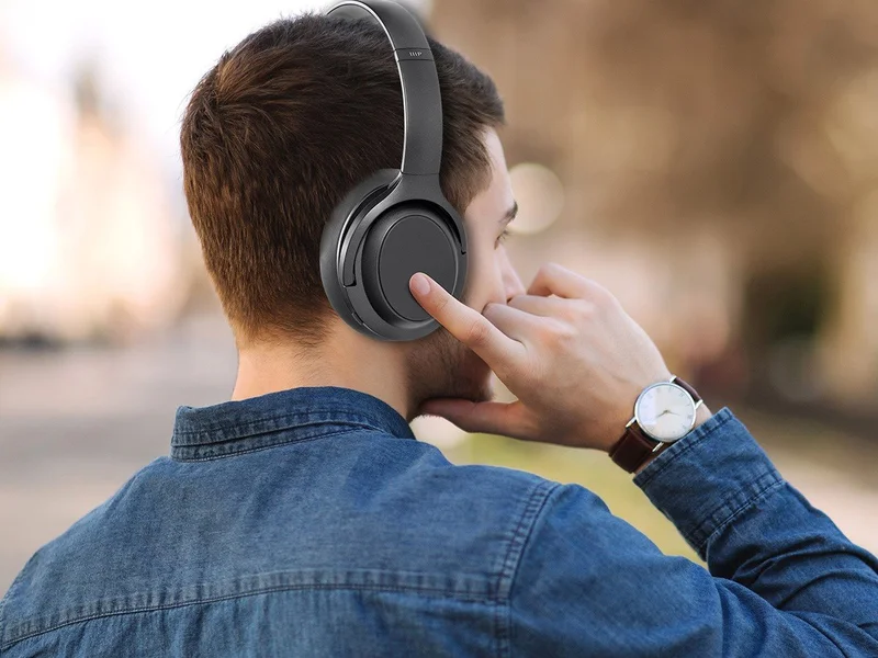 BT-600ANC Bluetooth Over Ear Headphones