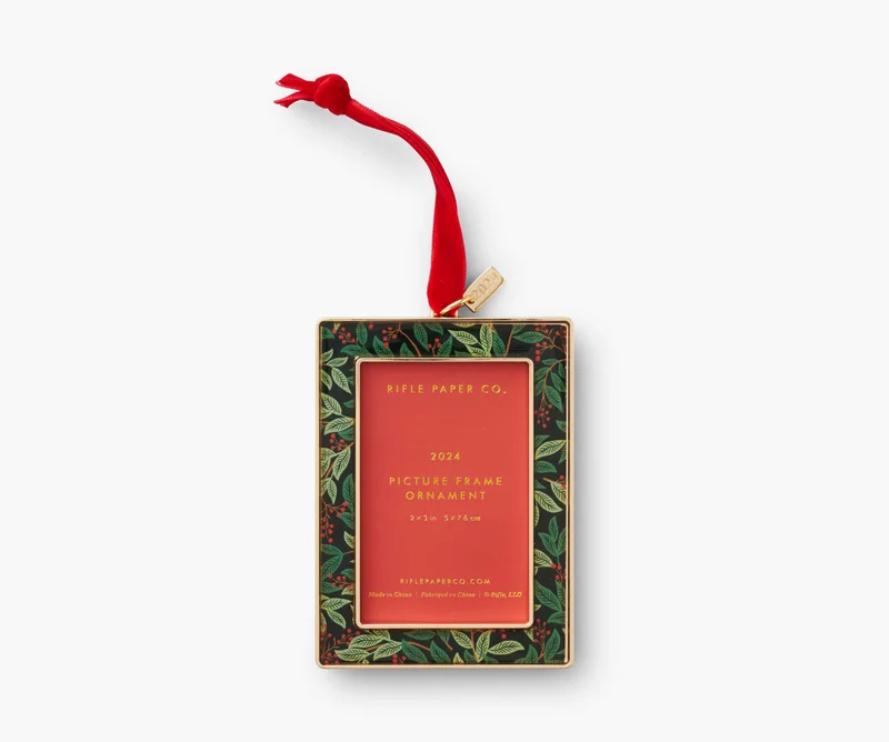 Image of Picture Frame Ornament - Willowberry
