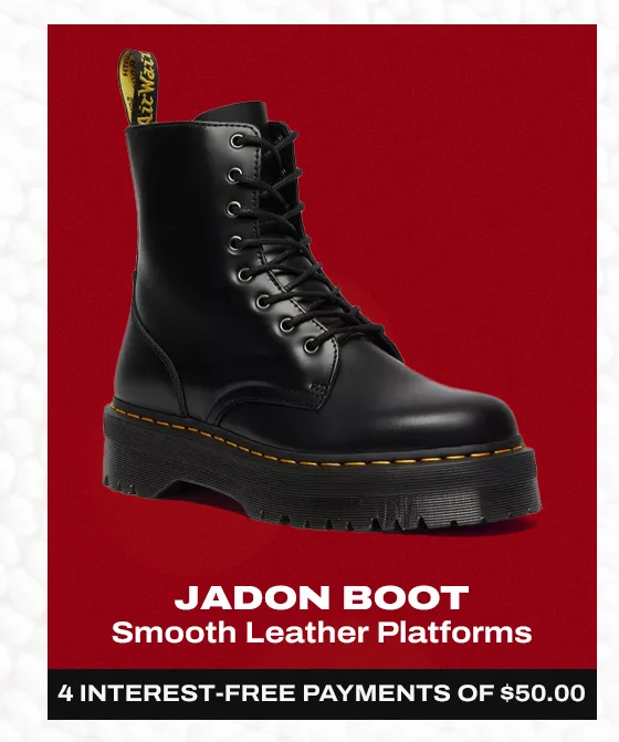 Jadon Boot Smooth Leather Platforms
