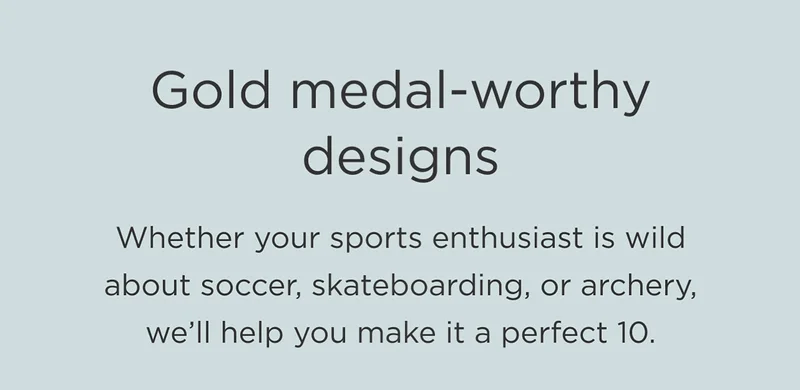 Gold Medal-Worthy Designs