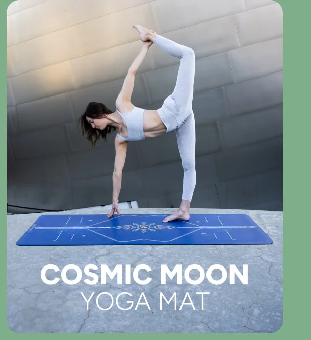 Cosmic Moon Yoga Mat
