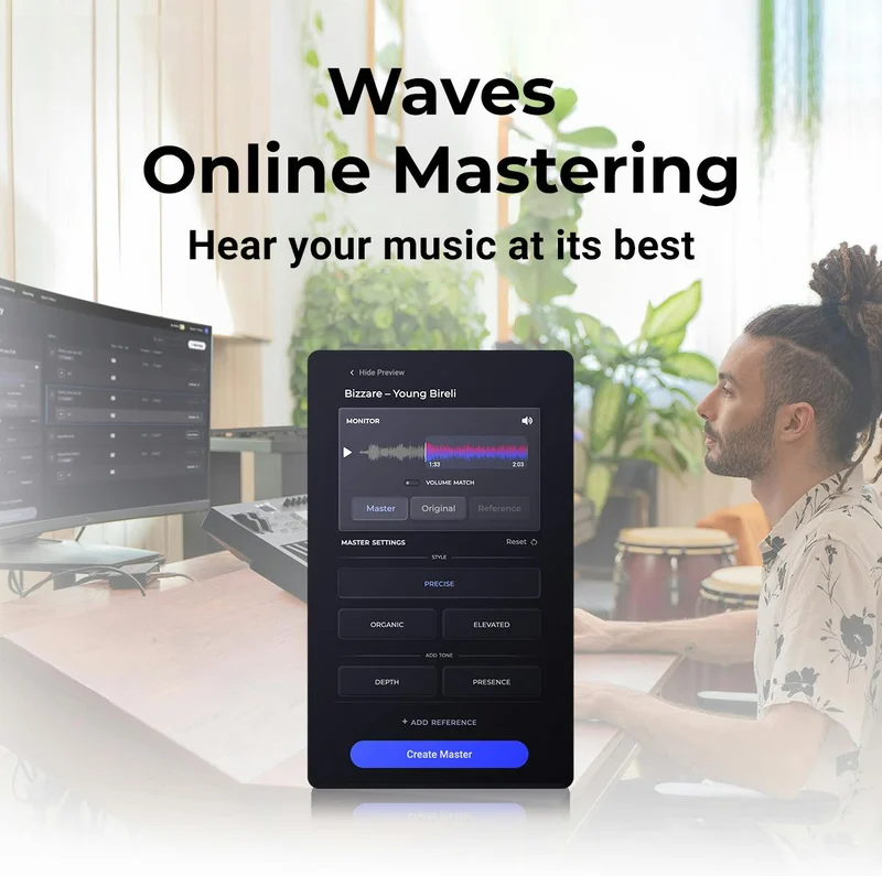 NEW! Waves Online Mastering