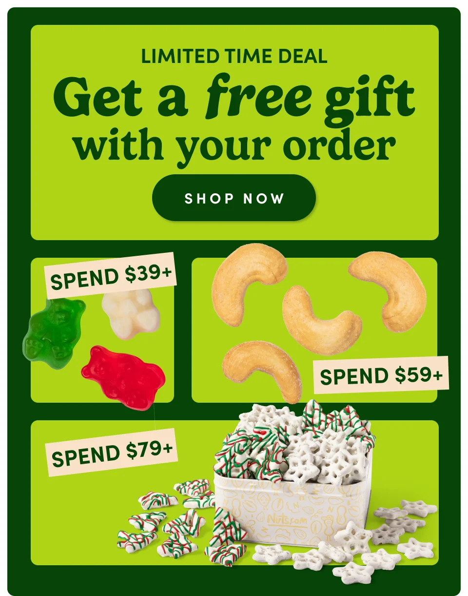 Limited time deal. Get a free gift with your order; Shop now