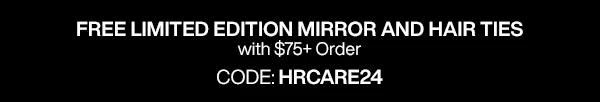 Free Limited Edition Mirror and Hair Ties