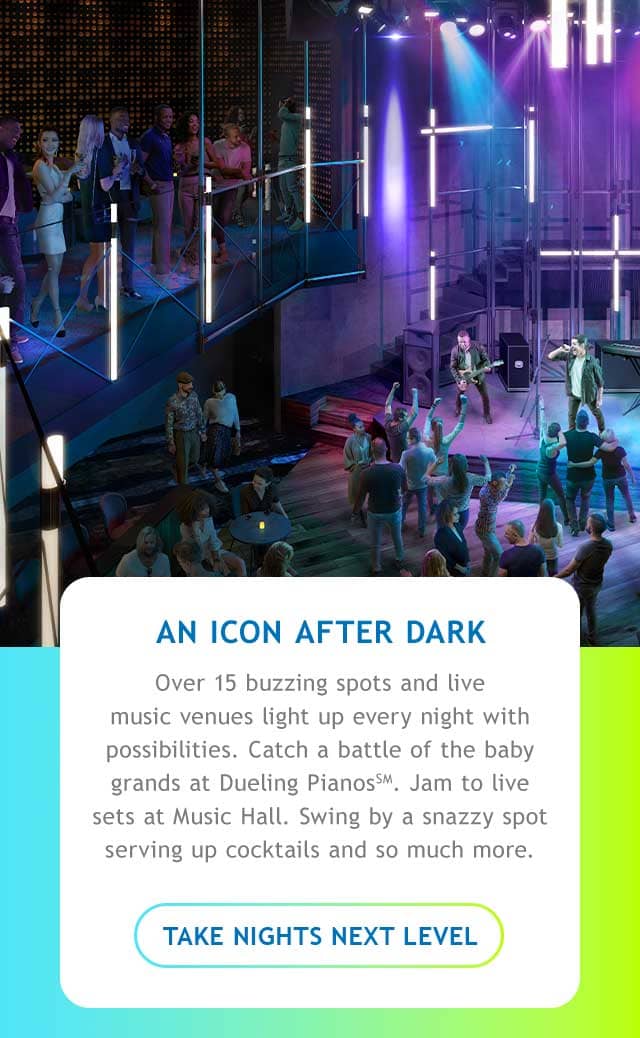 AN ICON AFTER DARK