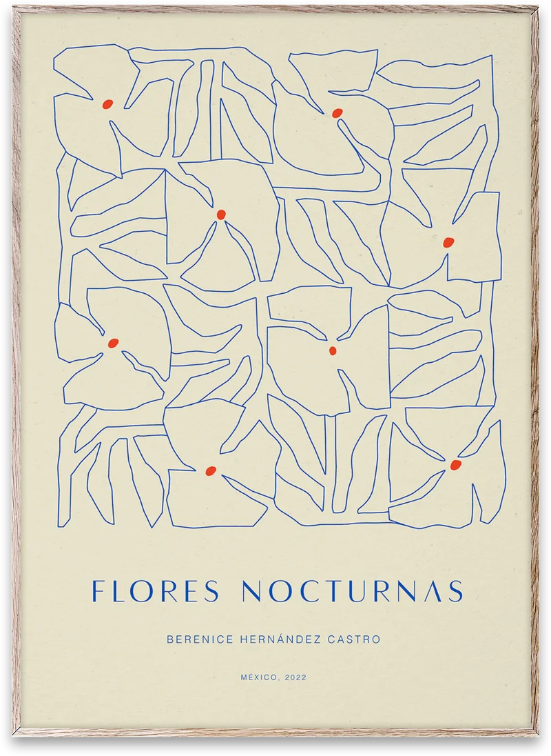 Flores Nocturnas 01 by Berenice Hernandez