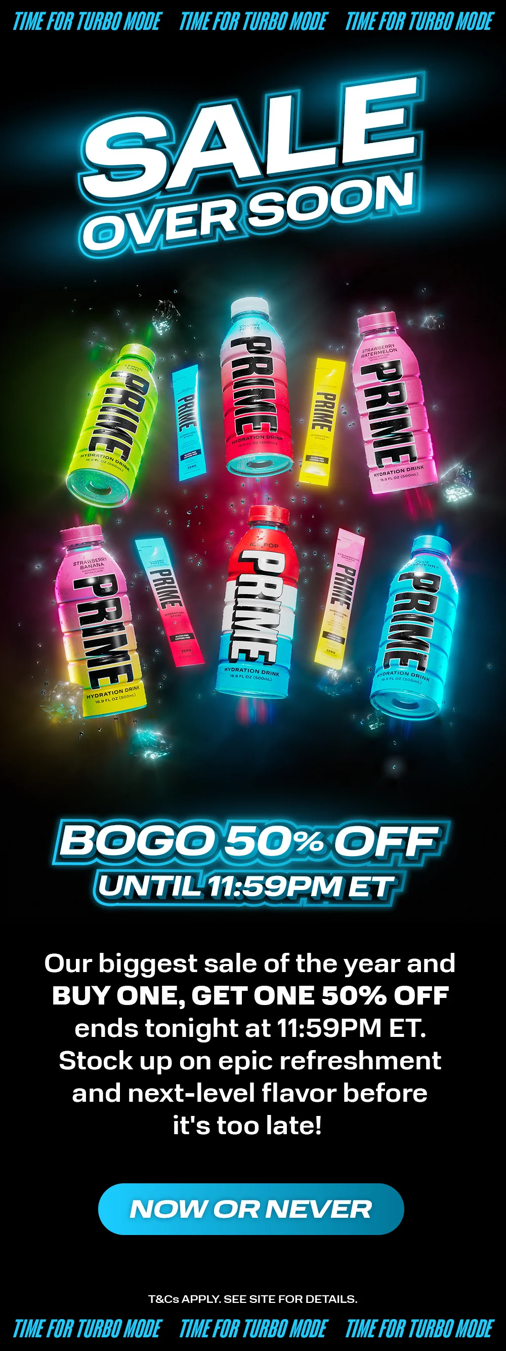 PRIME Hydration Cyber Weekend Sale
