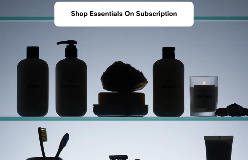 Shop Essentials On Subscription