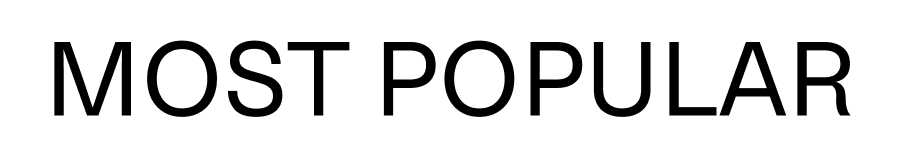 Men most popular