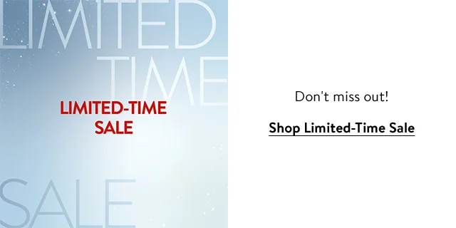 Limited-time sale.