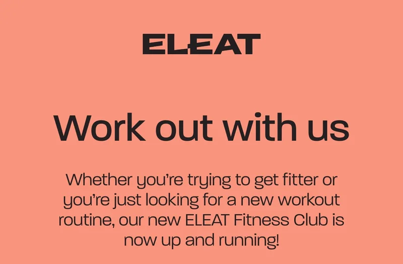 Work out with us