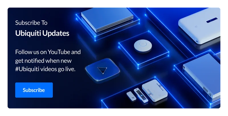 Subscribe To Ubiquiti Updates
