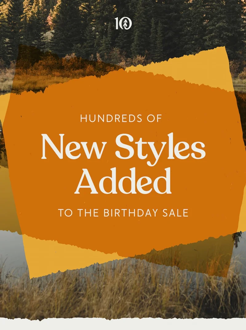 Hundreds of new styles added