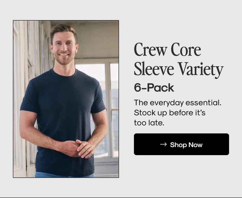 Crew Core Sleeve Variety