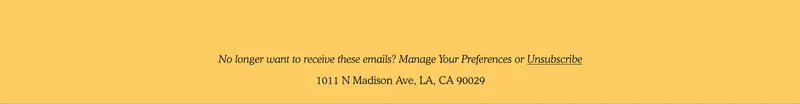 Manage Preferences