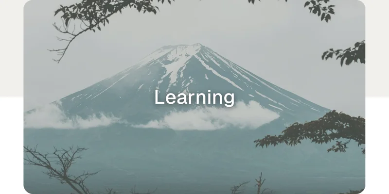 Learning