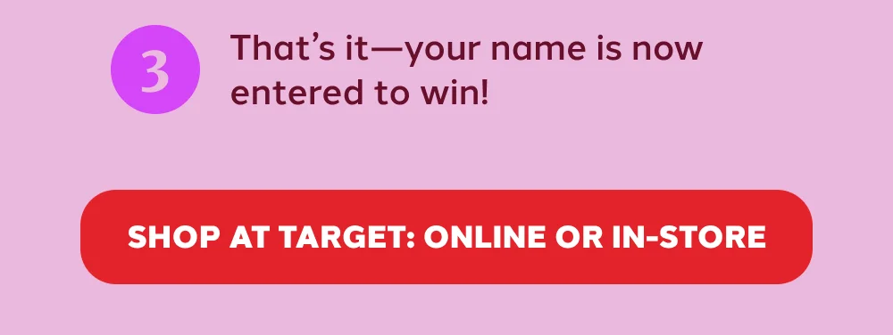 SHOP AT TARGET: ONLINE OR IN-STORE