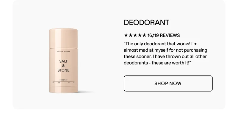 DEODORANT - 20% OFF