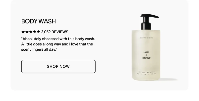 BODY WASH - 20% OFF