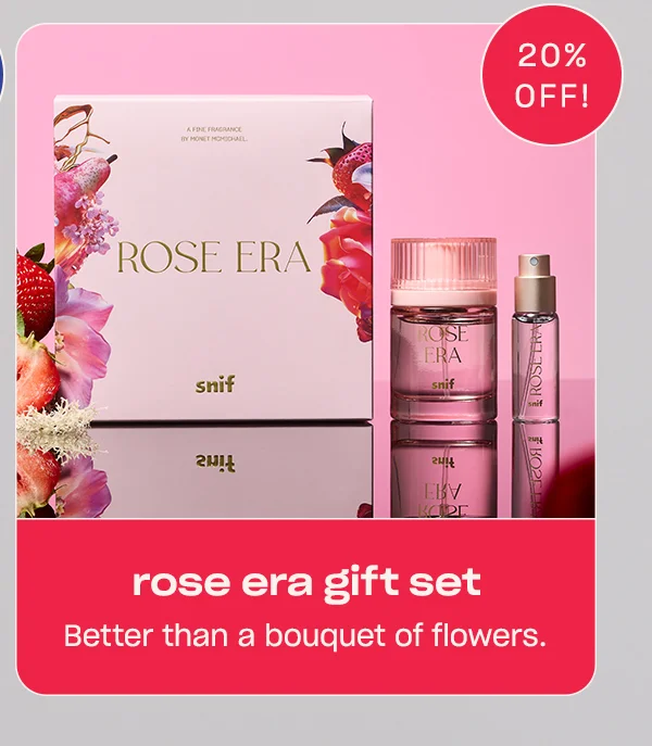 rose era gift set: better than a bouquet of flowers