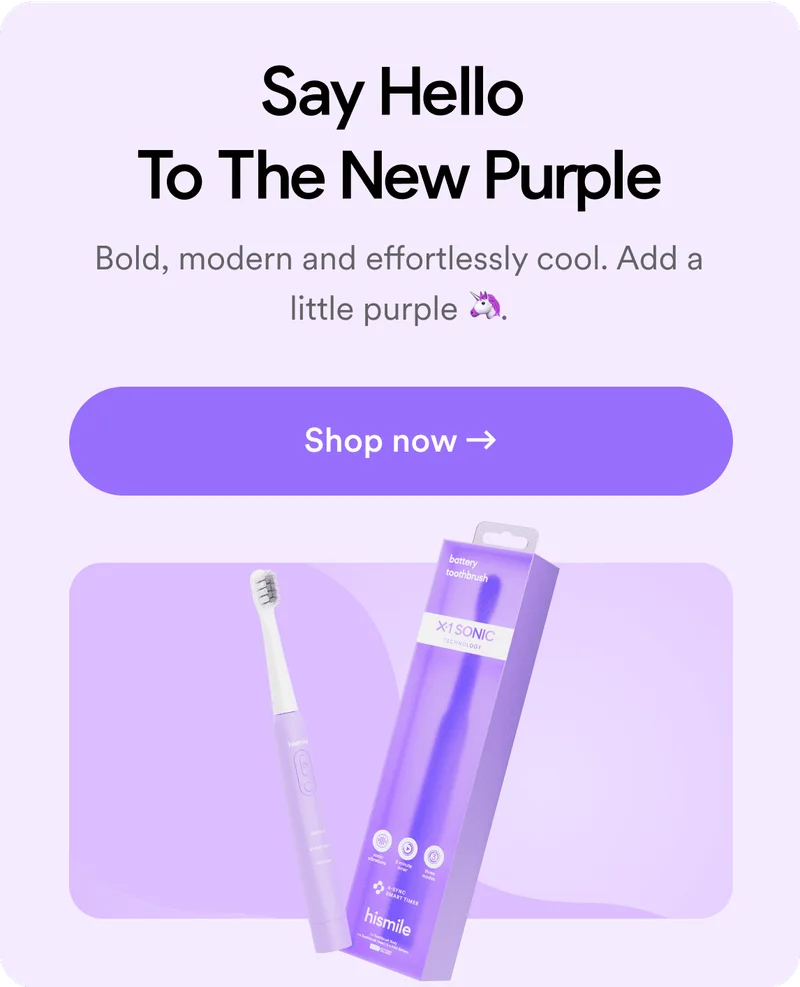 Say hello to purple. Bold, modern and effortlessly cool. Add a little purple.