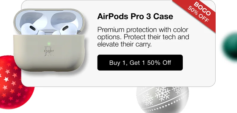 AirPods Pro 3 Case Premium protection with color options. Protect their tech and elevate their carry.