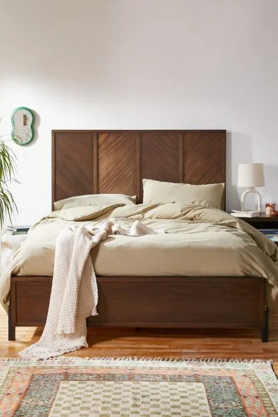 Diego Paneled Wood Bed