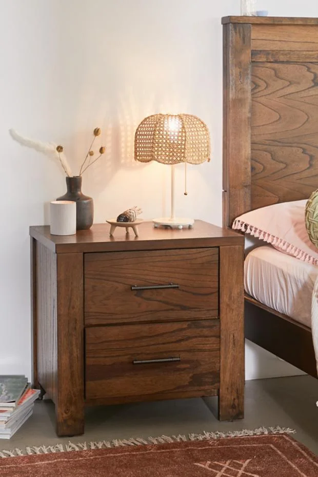 Airlie 2-Drawer Storage Nightstand