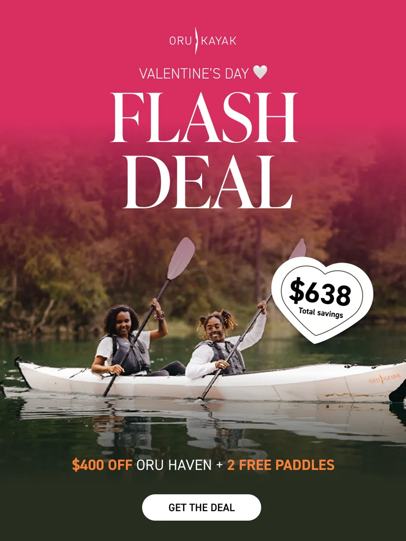 EXPLORE MORE, TOGETHER: $400 Off Haven TT + 2 Free Paddles EXPLORE MORE, TOGETHER: $400 Off Haven TT + 2 Free Paddles
