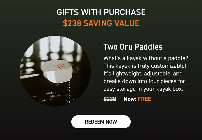 EXPLORE MORE, TOGETHER: $400 Off Haven TT + 2 Free Paddles EXPLORE MORE, TOGETHER: $400 Off Haven TT + 2 Free Paddles