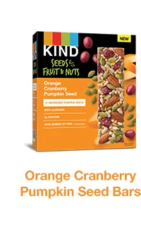 Orange Cranberry Pumpkin Seed Bars