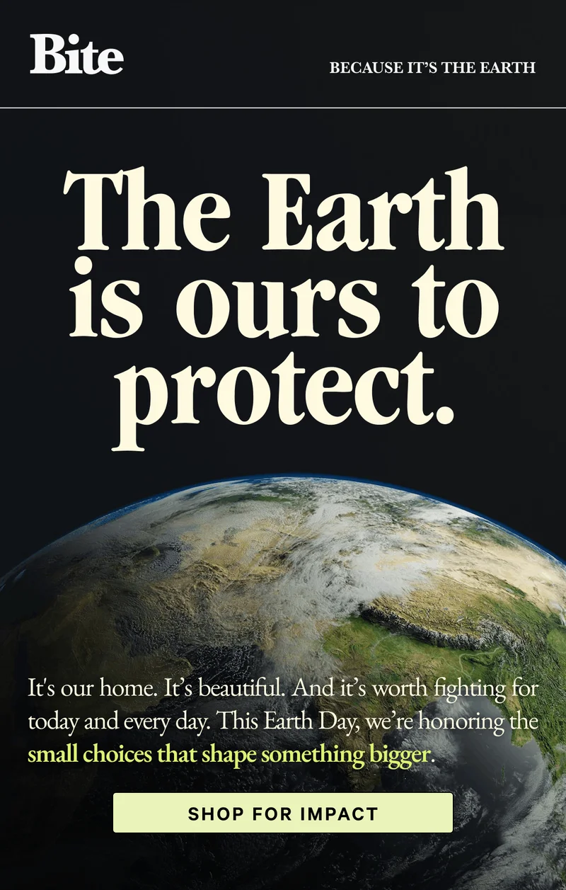 The Earth is ours to protect.