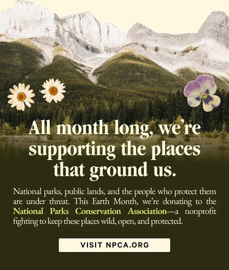 All month long, we're supporting the places that ground us.