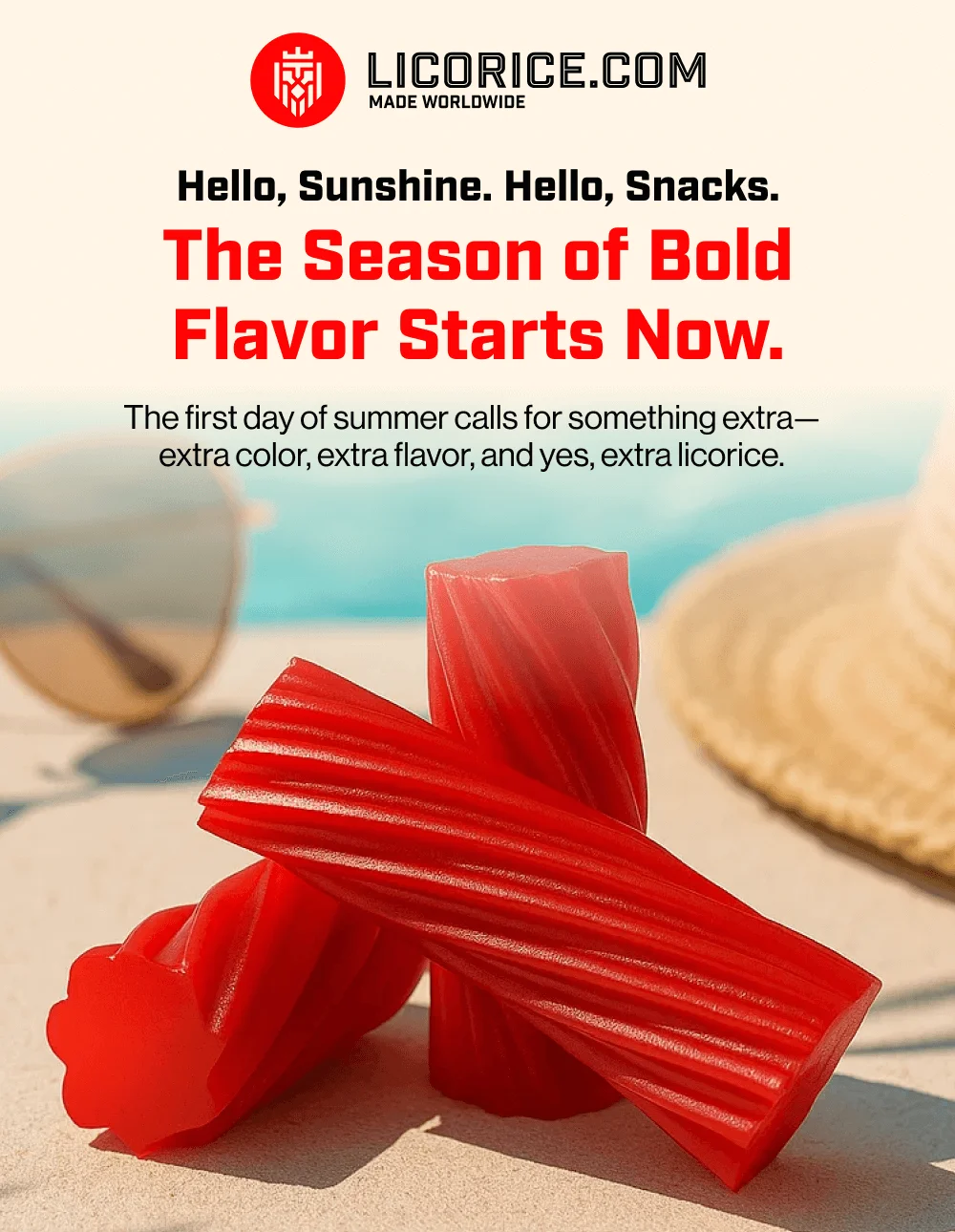 First Day of Summer is Here! Shop Licorice.com