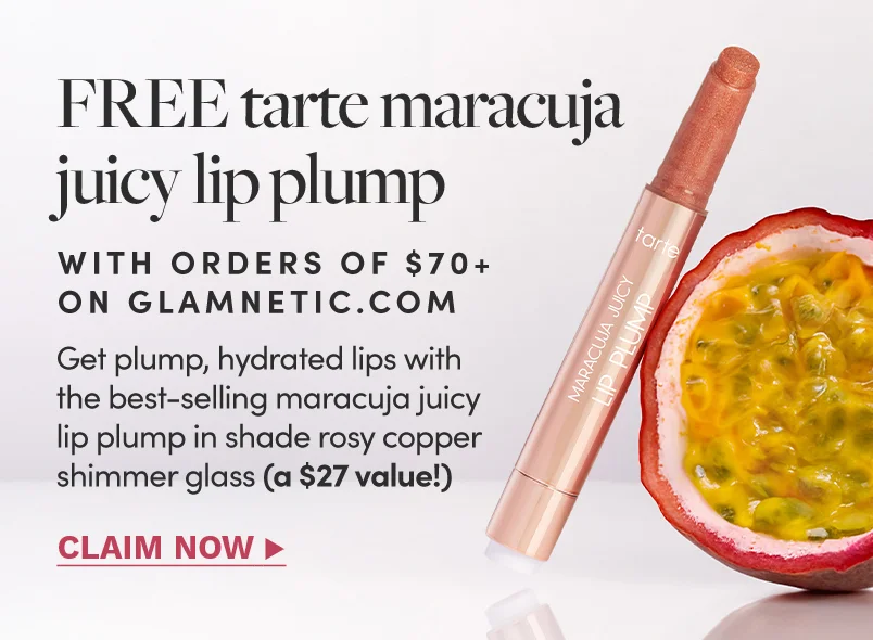 FREE tarte maracuja juicy lip plump
