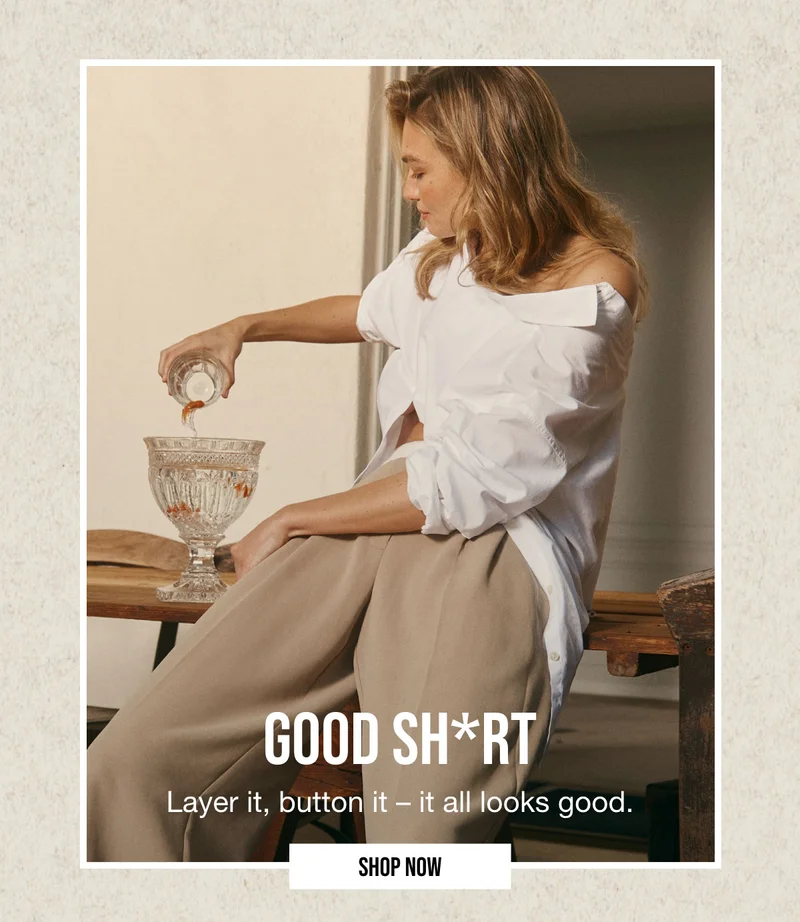 Good Sh*rt | Layer it, button it - it all looks good. | SHOP NOW
