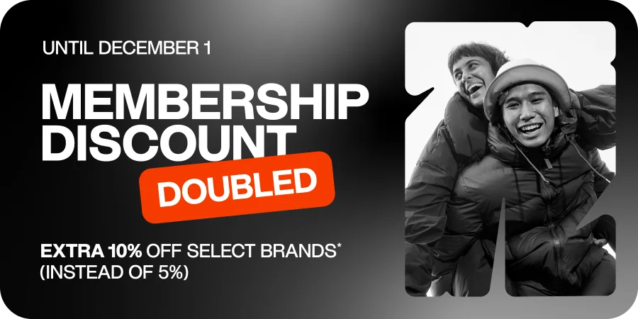 Membership discount is DOUBLED and applies on certain Black Friday brands