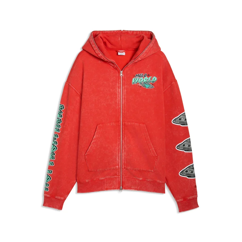 PUMA Melo World Zip Up Hoodie Men