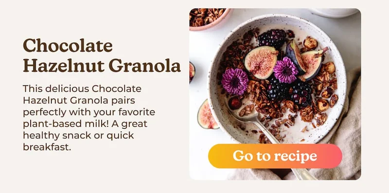 Chocolate Hazelnut Granola