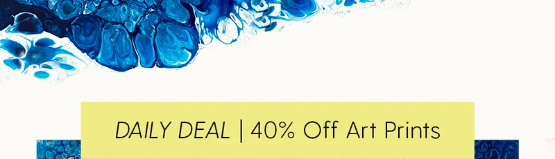 DAILY DEAL: 40% Off Art Prints