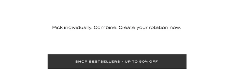 Pick individually. Combine. Create your rotation now.