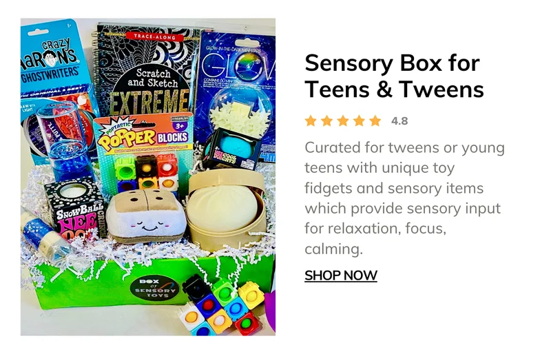 Sensory Box for Teens & Tweens