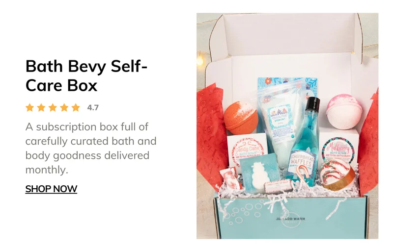 Bath Bevy Self-Care Box