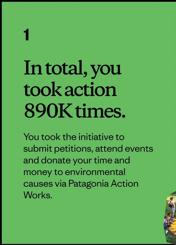 In total, you took action 807K times.