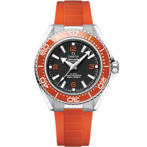 Seamaster Planet Ocean 600M 42 mm, steel on rubber strap