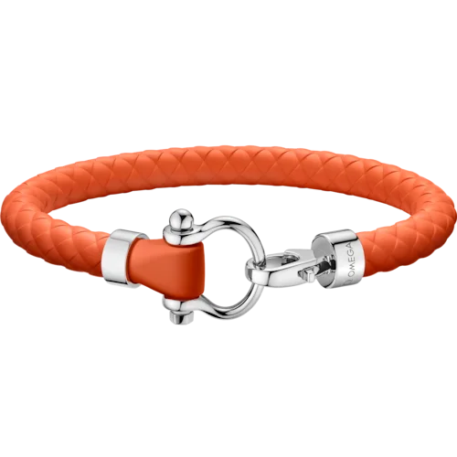 OMEGA Aqua Sailing Bracelet, rubber, stainless steel