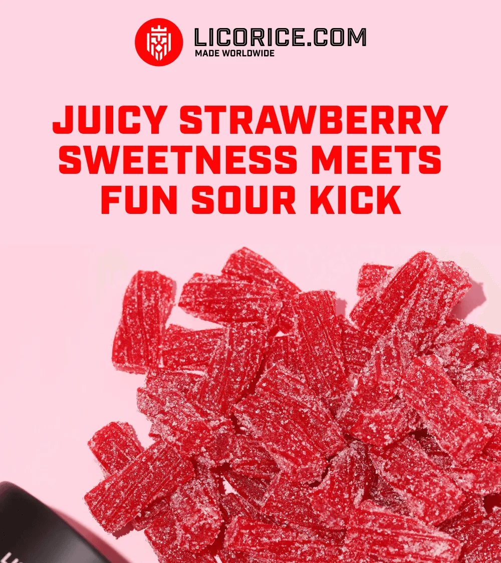 Strawberry Sour Twists!