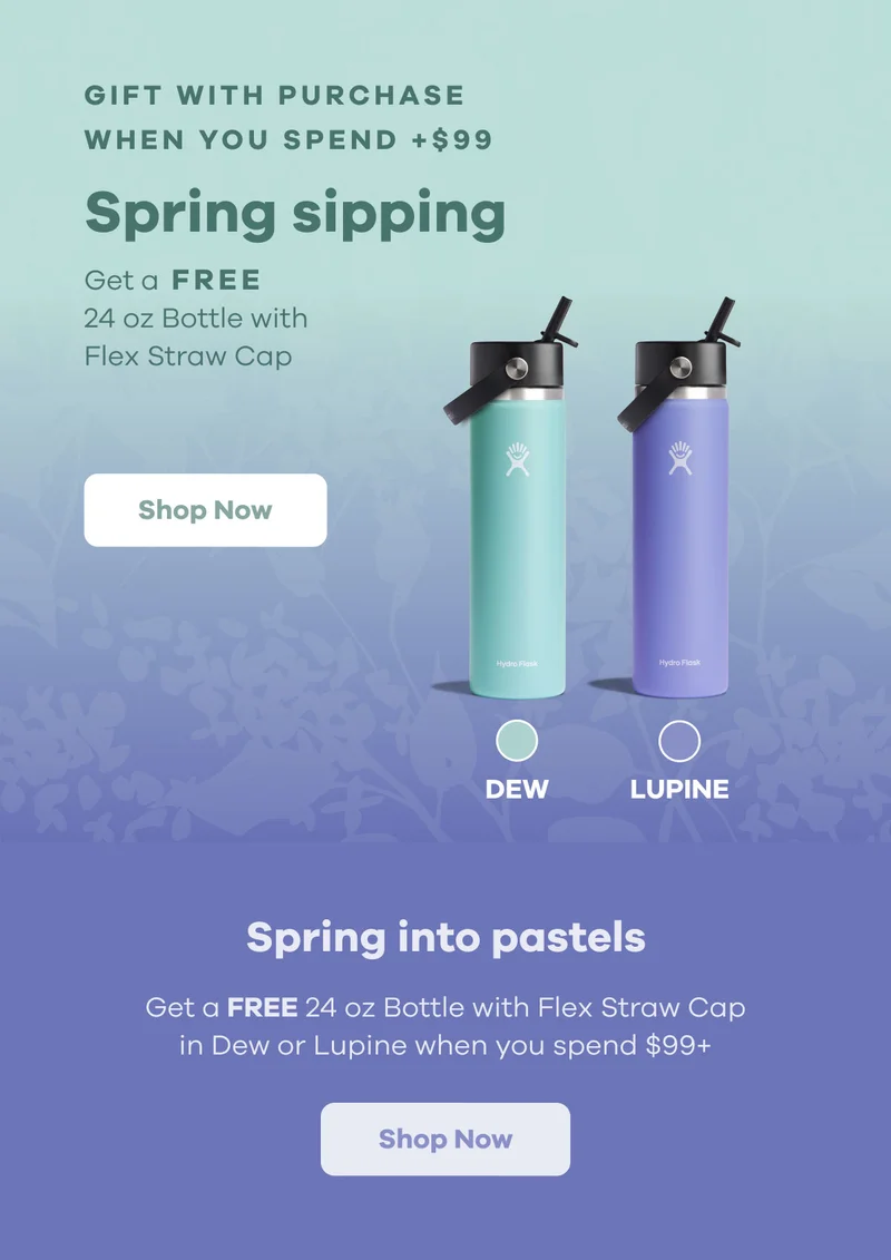 Gift with Purchase when you spend $99+