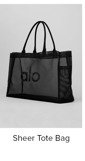 SHEER TOTE BAG